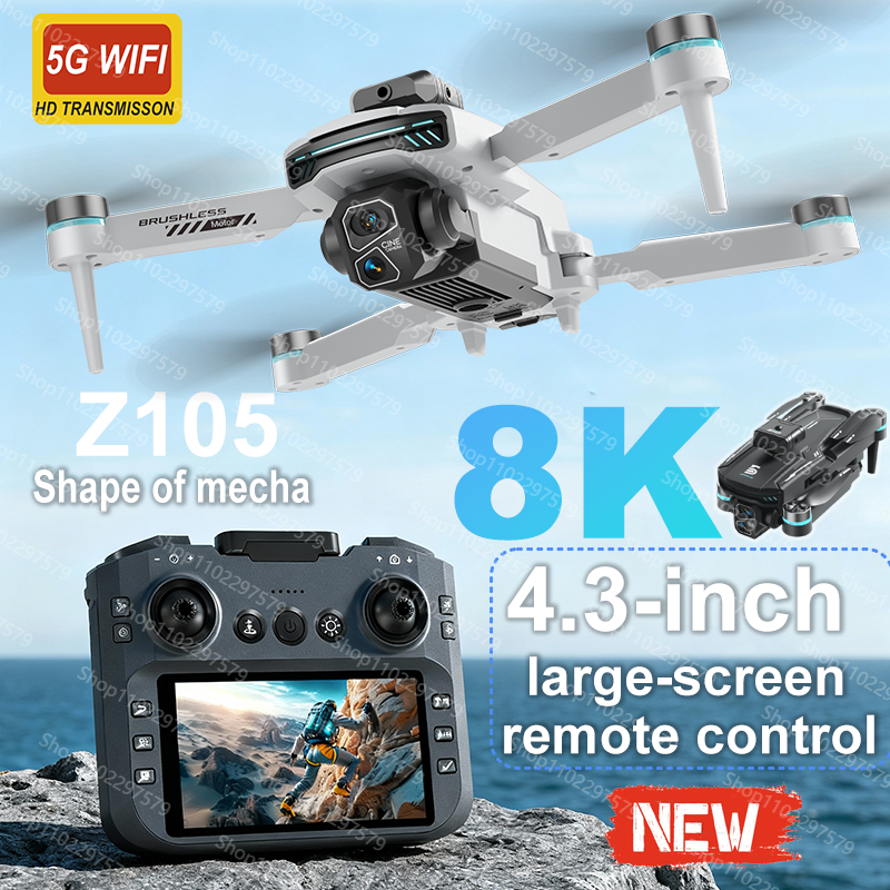 Drone Gimbal 3 Axis - New Z105 RC Drone 8K Professional