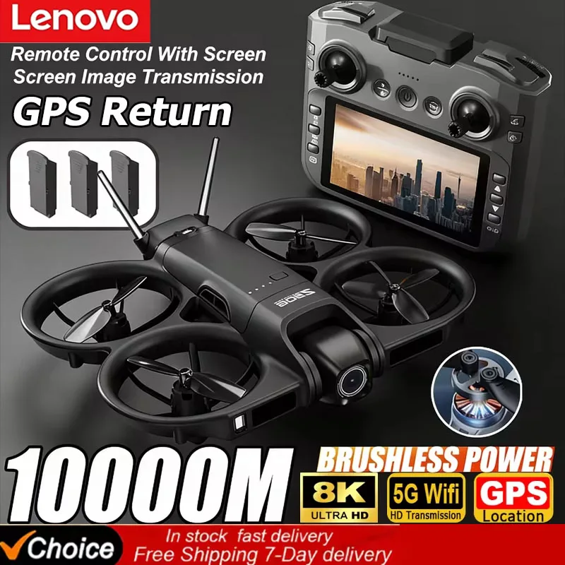Drone Gimbal Brushless - Lenovo Z906 Mini GPS FPV Drone