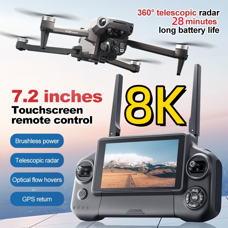 8K 3 Axis Gimbal Brushless 7.2 - Drone Gimbal 3 Axis incelemesi ve fiyatı