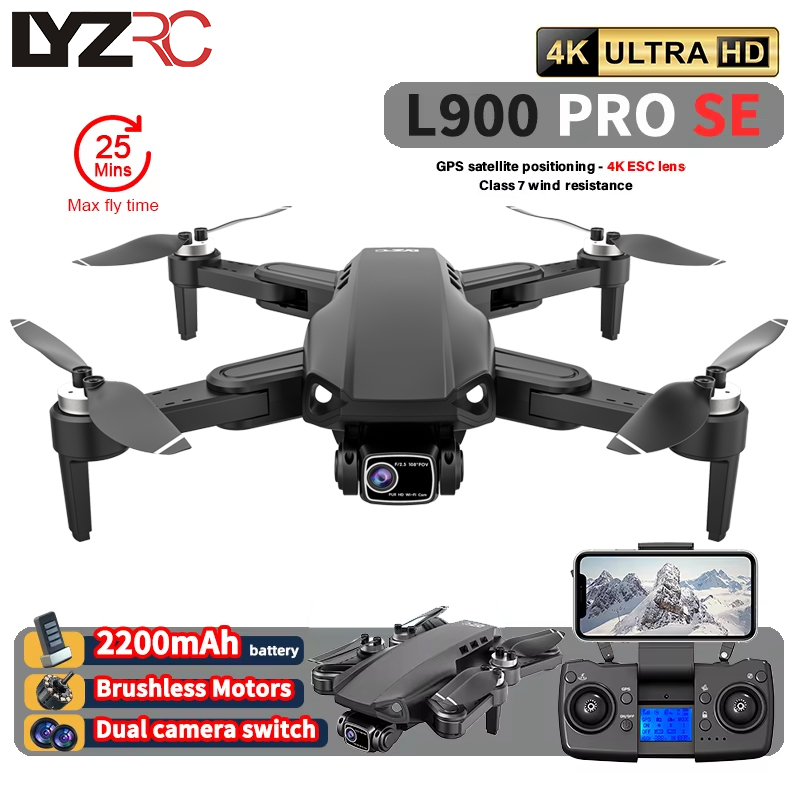 L900 Pro SE MAX GPS Drone 4K P - Drone Gimbal 2 Axis incelemesi ve fiyatı