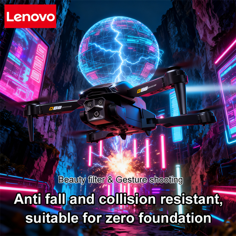 Lenovo D88 Drone 8K Aerial HD  - Drone Gimbal 3 Axis incelemesi ve fiyatı