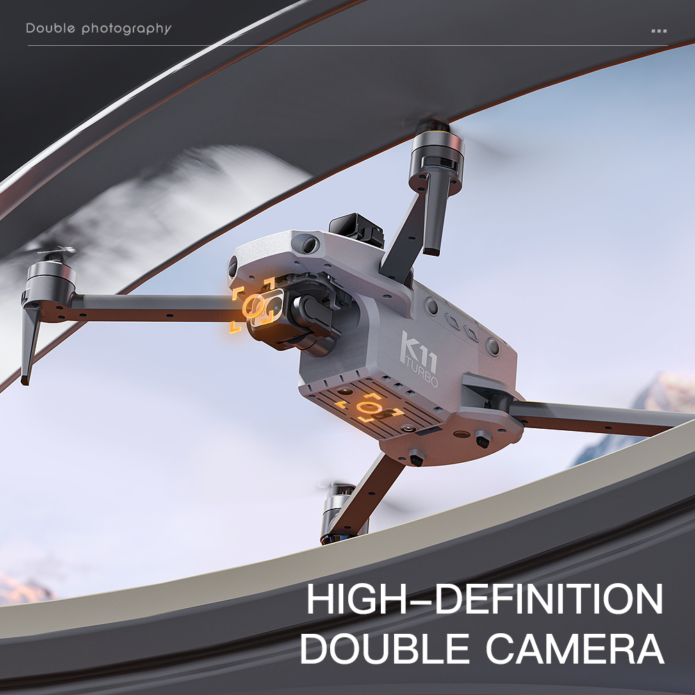 K11 Tubro Dual Camera GPS Dron - Drone Gimbal Mount incelemesi ve fiyatı