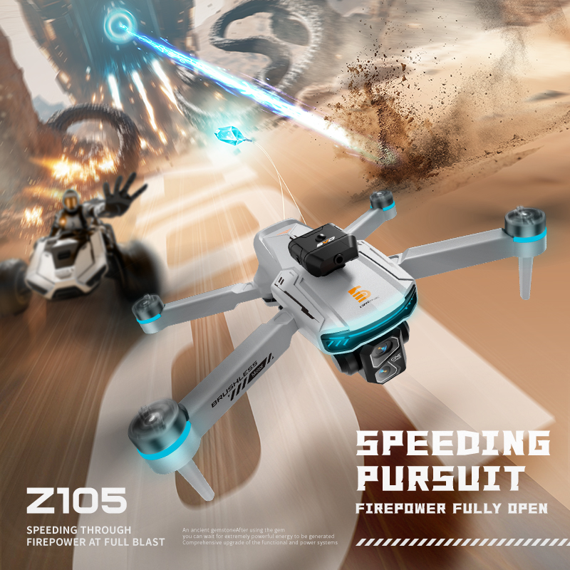 New Z105 RC Drone 8K Professio - Drone Gimbal 3 Axis incelemesi ve fiyatı