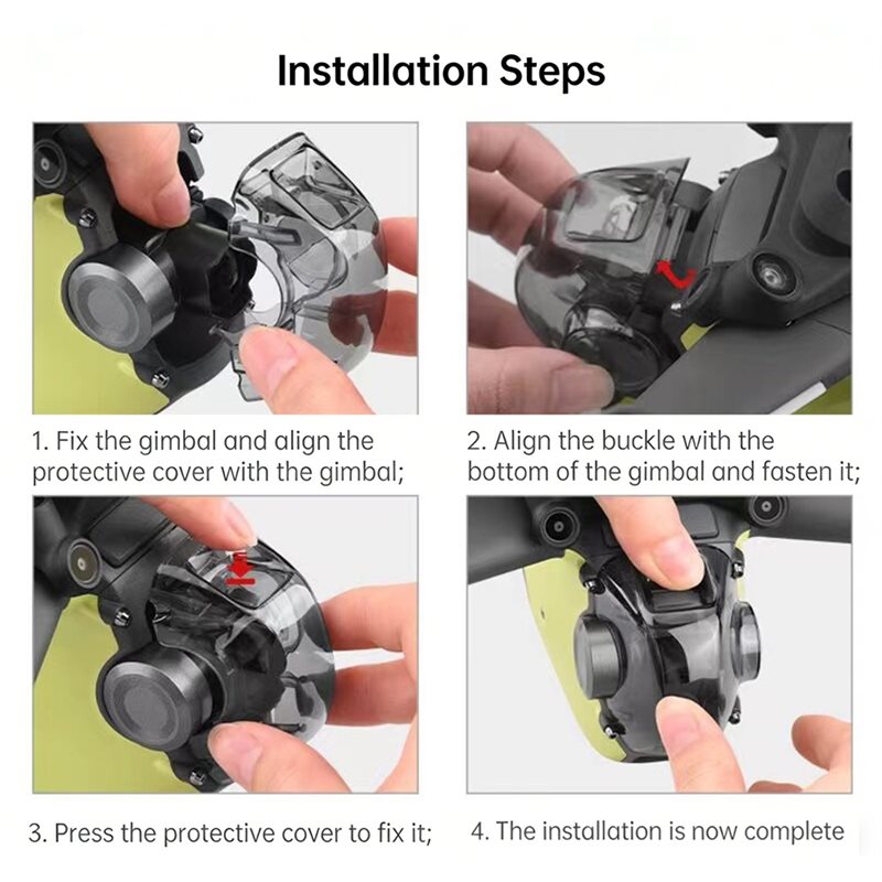 A93PHOT! Camera Lens Cap For D - Drone Gimbal Case incelemesi ve fiyatı