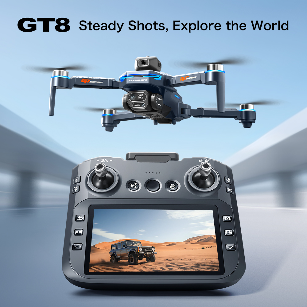 GT8 Obstacle Avoidance Aerial  - Drone Gimbal Brushless incelemesi ve fiyatı