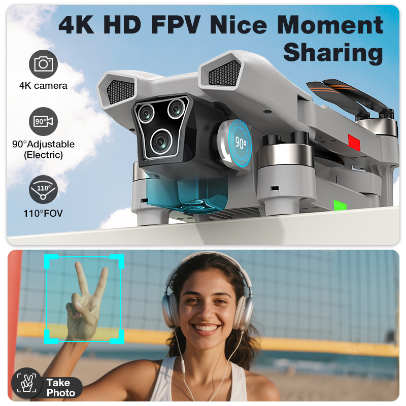 NEW Hot L017 Pro Drone Brushle - Drone Gimbal Mount incelemesi ve fiyatı