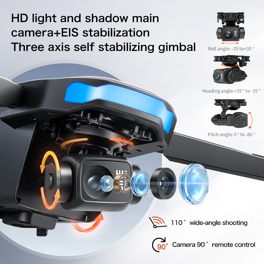 New S-X1 MAX Drone GPS 8K Prof - Drone Gimbal Mount incelemesi ve fiyatı