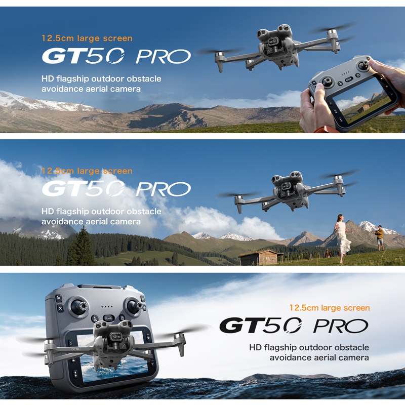 GT50 Mini Drone Dual Camera 8K - Drone Gimbal Brushless incelemesi ve fiyatı