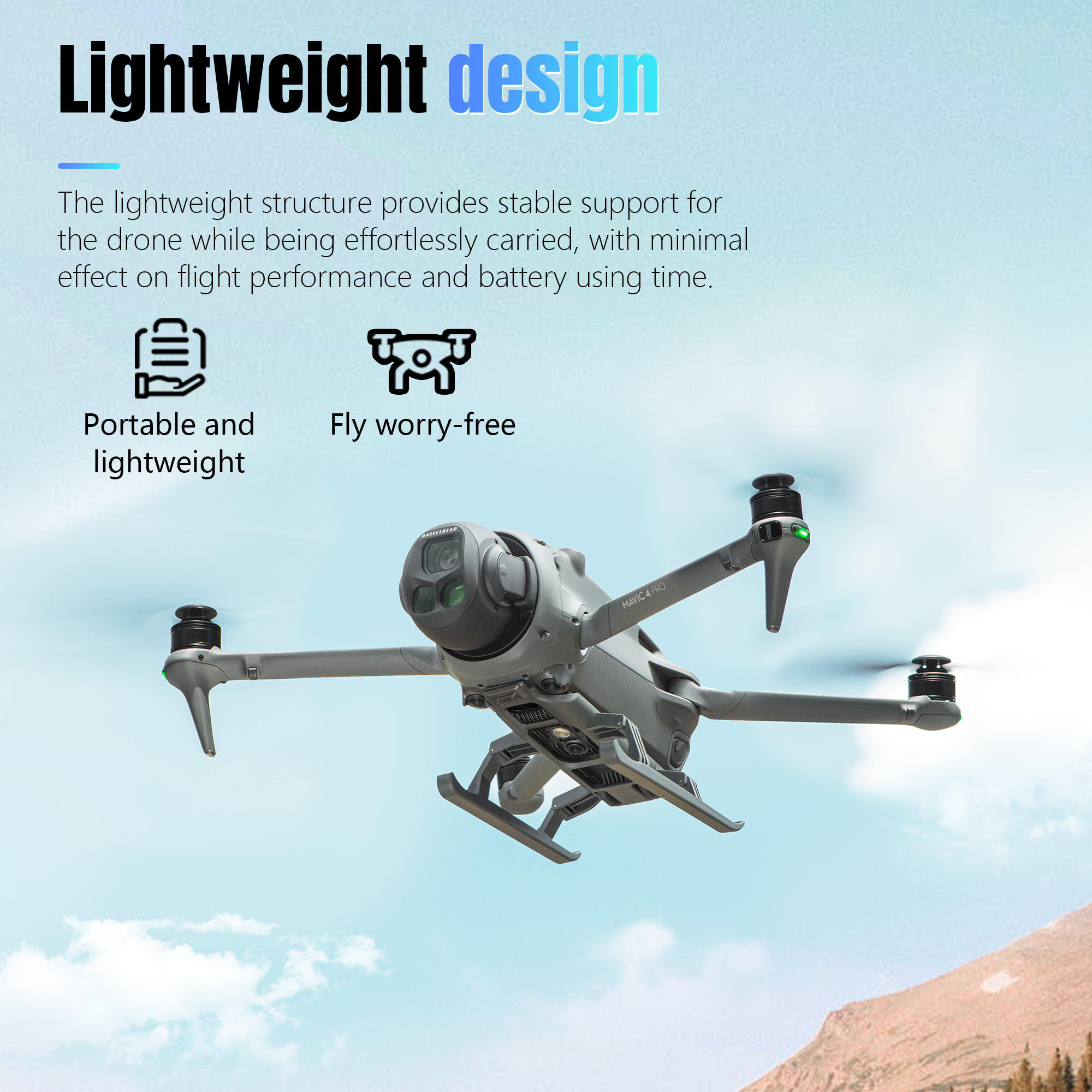 STARTRC DJI Mavic 4 Pro Height - Drone Gimbal Mount incelemesi ve fiyatı